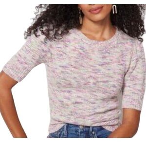 Evereve puffed short sleeve sweater